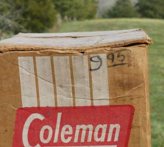 Vintage Coleman Lantern Model 200A Red Dated October 1961 10 61 5