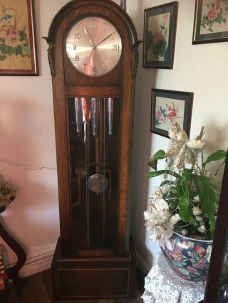 Art Deco Longcase Clock