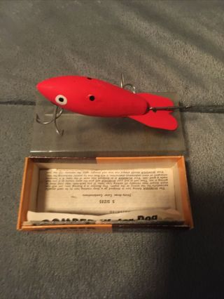 Vintage Bomber Fishing Lure 600hd Box And Paperwork
