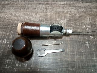 Vintage C.  A.  Myers Co.  Famous Lock Stitch Sewing Awl For Leather