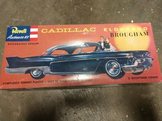 Vintage Revell 1957 Cadillac Eldorado Brougham Model Kit 1/25 - Figures