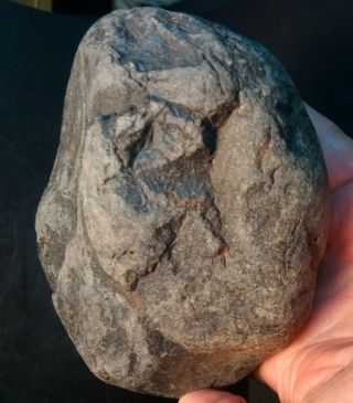 Prehistoric Paleo - American rock art sculpture multi tool. 6