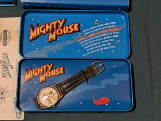 Mighty Mouse Fossil Watch Limited Edition Missing Pin.