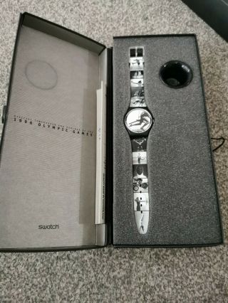 1996 Olympic Games Swatch Watch Vintage Never Worn
