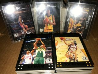 2007 - 08 Topps Basketball complete set (136) w Kevin Durant RC,  LeBron James more 2