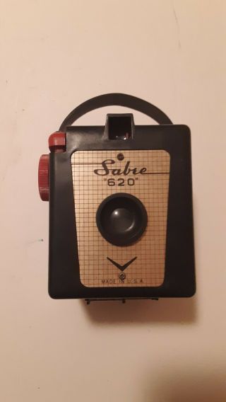 Vintage 1960’s Sabre 620 Film Camera,  Shutter Functions Well