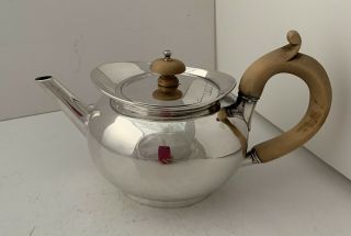 Antique Sterling Silver Fully Hallmarked English Teapot 396 Grams
