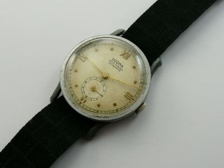 Vintage 1960s Dogma 15j Gents Wristwatch Gwo
