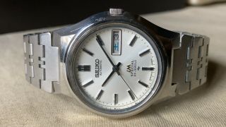 Vintage Seiko Automatic Watch/ Lm Special 5216 - 6040 23j Ss 1974 Band