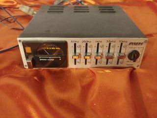 Vintage Audiovox Amp - 600 Graphic Equalizer Amplifier For Car
