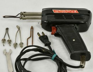 Millers Falls Soldering Gun - Instant Heat Model 641 - Vintage W/ Accessories