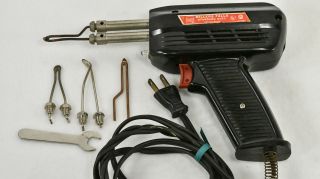 MILLERS FALLS Soldering Gun - Instant Heat Model 641 - Vintage w/ Accessories 2