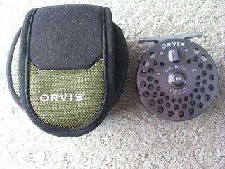 Orvis Cfo Ii Fly Reel With Case.  Abel Built.  Made In Usa.