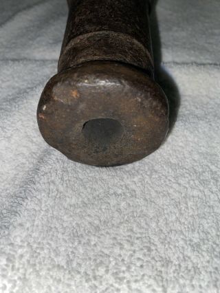 Antique Cast Iron Signal Plank Cannon 12.  5 Inch Barrel Civil War Era??? 3