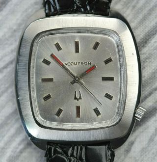 Vintage 1971 Bulova Accutron Tuning Fork Watch