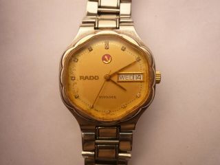Rado Voyager 636.  3556.  4.  Automatic Day - Date Swiss Men 