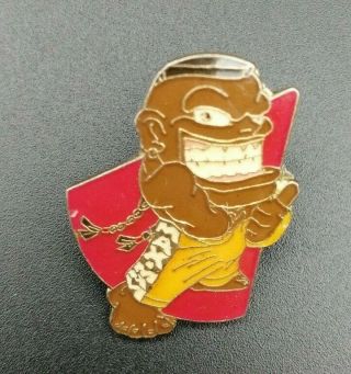 Dee Jay Street Fighter Vintage Pin Badge Very Rare Capcom Games F/s 1inch Japan