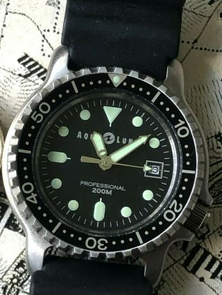 Aqua Lung Divers Watch Small Never Worn