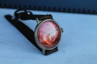 Vintage Old German Made Umf Ruhla Mens Wrist Watch Waterprotected 2