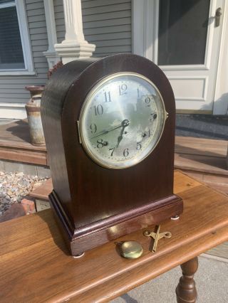 Restored Antique 1920 Seth Thomas " Chime Clock No.  11 " Westminster Sonora Design