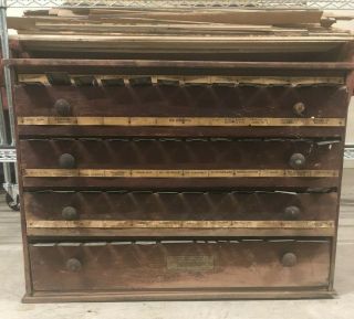 Mccourt 4 Drawer Apothecary Medical Label Cabinet With Labels Saginaw,  Michigan