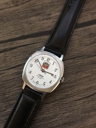 Slava Automatic 27 Jewels Vintage Russian Mechanical Wristwatch Caliber 2427