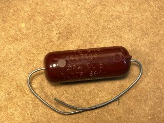 Nos Vintage Good - All.  022 Uf 400v Capacitor Red Molded Guitar Amp Tone Cap (qty)