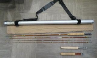 Gs - 9050 9’ 3/2 5wt Wright & Mcgill Granger Special Bamboo Fly Rod,