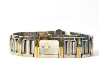Maurice Lacroix Miros Integral Two Tone 18k Gold Steel Ladies Watch Mi2012 - Ys10