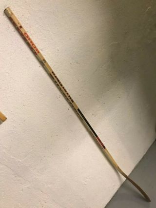 Vintage Koho Silverfibre Wooden Hockey Stick