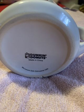 Retro Vintage Style Dunkin Donuts Dunkie Man Coffee Mug Cup Diner style heavy 3