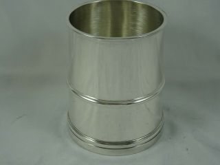 STUNNING sterling silver `QUEEN ANNE` style,  TANKARD,  1942,  318gm 2