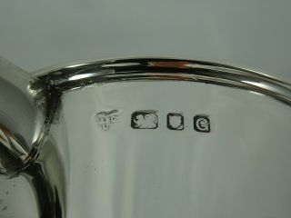 STUNNING sterling silver `QUEEN ANNE` style,  TANKARD,  1942,  318gm 5