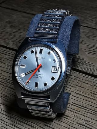 Vintage Gents Oriosa 25 Jewels Automatic S 3041 Watch Fully.