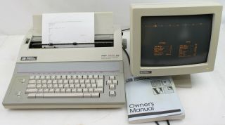 Smith Corona Pwp 3850 Ds Word Processor System Computer W/ Display Monitor Hrm2