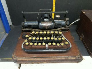 Antique Blickensderfer No.  7 Typewriter In Wooden Case.