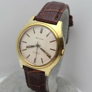 Vintage Bulova 11 ANAC Men ' s automatic watch 23jewels 1971 3