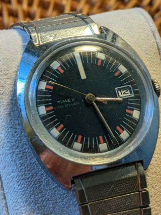 Vintage 1971 Timex Marlin Men 