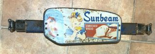 , Vintage Advertising Antique Sunbeam Bread Door Push -