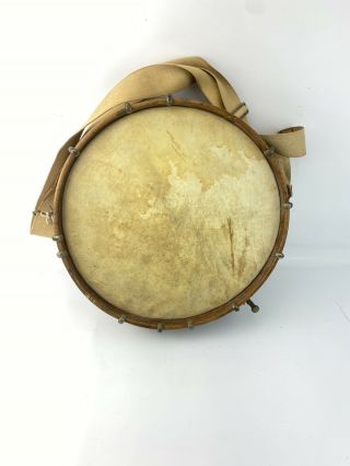 Very Early 1902 - 1903 F.  E.  Dodge Snare Drum 14.  5” X 3.  75”
