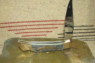 Vintage Bald Eagle Stainless Steel Japan 63840 Lockback Pocket Knife