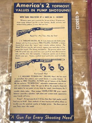 VINTAGE 1950’s JC HIGGINS ONLY AT SEARS TIPS TO SHOOTERS BOOKLET 24 Pages 2