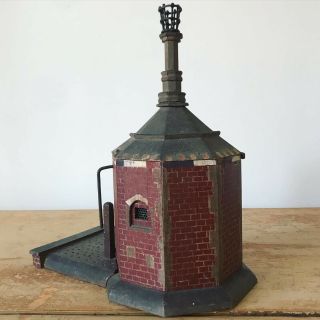 Antique Victorian Folk Art Architectural Model Pump House In Norfolk