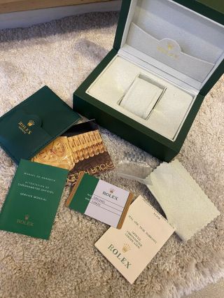 Rolex Box With Papers 116610 - Cond.