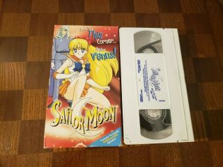 Vintage Anime ⦑❤᠀ ♡⋆ဗᨀⴰ Vhs Sailor Moon Season 1 And In This Corner Sailor Venus