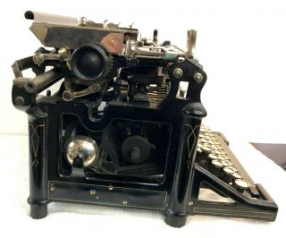 Vintage Underwood Number No.  5 Antique Typewriter, 2