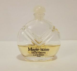 Vintage Magie Noire By Lancome Eau De Toilette 7.  5ml Miniature 1/3 Full Paris