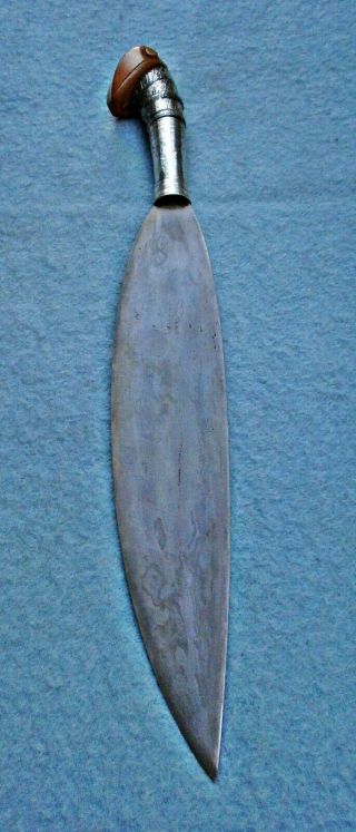 antique 19thc Moro datu Barong sword Philippines tribal knife dagger krisAsian 3