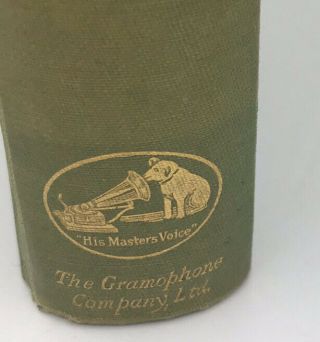 Vintage 1928 “Opera At Home” Gramophone Ltd England,  4th Edition,  Full of Photos 3