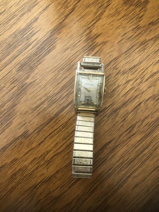 Vintage Me’s Hamilton 14k Gold Filled Wristwatch